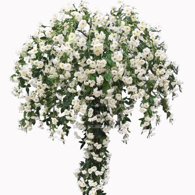 China eco-friendly & high simulation & Easy Assembly Hot Sale Colorful Flower Column For Home And Christmas And Wedding Decoration Artificial Tree Door Porch for sale