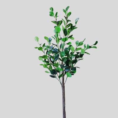 China eco-friendly & high simulation & Hot Selling Easy Green Exquisite Assembly Decorative Leaf Tree For Doorway And Christmas Decoration Artificial Tree for sale