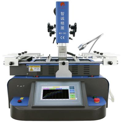 China Repair Equipment Hot Air Infrared BGA Rework Soldering Station WDS580 With 3 Heating Zone for sale