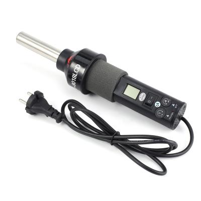 China High Performance Pneumatic Air Gun LCD Digital Display Temperature Control Hot Model Heat Gun 450W Cool/Hot Air for sale