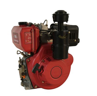 China Air Cooled Single Cylinder 10hp Air Cooled Vertical Shaft Diesel Engine for sale