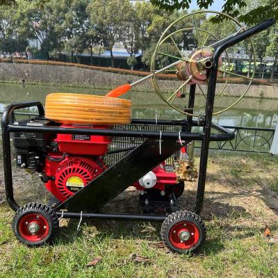 China TROLLEY TYPE Universal 7HP GASOLINE POWER AGRICULTURE SPRAYER for sale