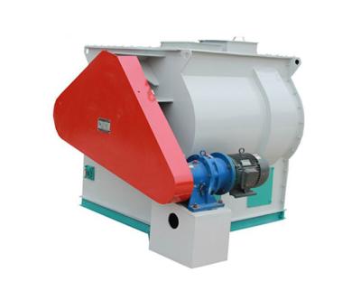 China Feed Premix Twin Shaft Feed Paddle Dosing And Mixing Kneader, Pneumatic Feed Mixer For Feed Factory for sale