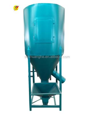 China Low Investment Vertical Type Cow Feed Mixer Poultry Chicken Feed Animal Mixer for sale