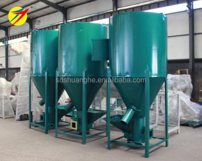 China Crushing And Mixing Powder Feed Pakistan Price 1200$ Vertical Livestock Feed Mixer Hammer Mill Grain Mixer Crusher And Mixer Livestock Feed Mixer for sale