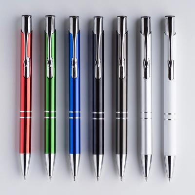 China Full Size Gel Pen Customers Specific Promotional Gift Metal Luxury Gel Pen Advertising With Logo for sale