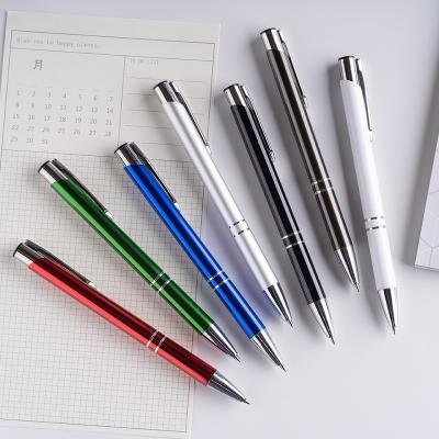 China Custom Pen China Manufacture Normal Professional Luxury Metallic Promotional Colorful Metal Pen With Logo Pen for sale