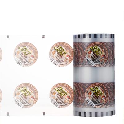 China Good Supplier Moisture Proof Food Packaging Roll Film Plastic Lamination Cup Sealing Hot Matte in china for sale