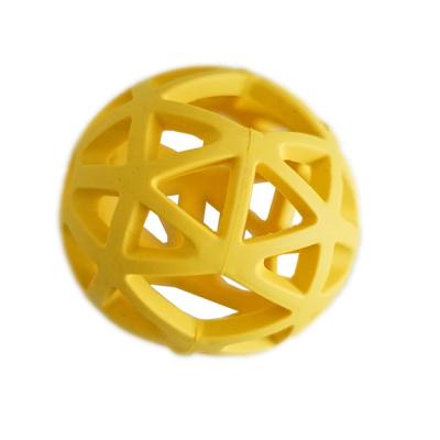 China Durable New Style 7cm Sustainable Fence Amazon Amazon Ball Soft Rubber Dog Chew Toys Interactive Dog Ball for sale