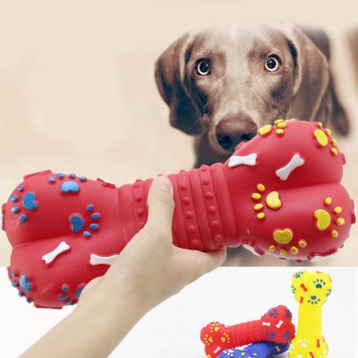 China Wholesale Viable Healthy Voice Chew Toy Pet Dog Bone Squeaky Toy for sale