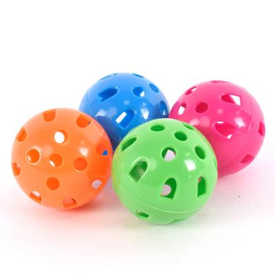 China Sustainable Cat Products Training And Sratching Interactive Small Bell Squeaky Ball Cat Toys for sale