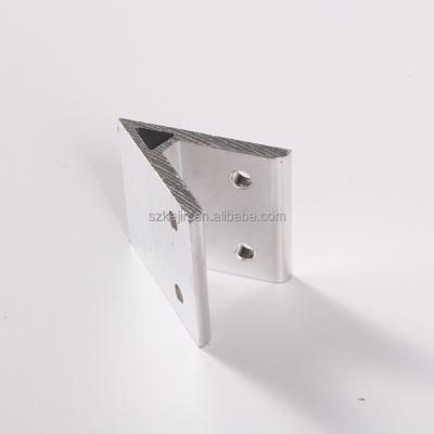 China Aluminum alloy double hole corner rafter connection joint 45 degree for 8080 series aluminum profile for sale