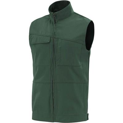 China Parride Customized Clothing Sleeveless Camping Padded Full Zipper Army Green Vests For Men's Shooting And Hunting for sale