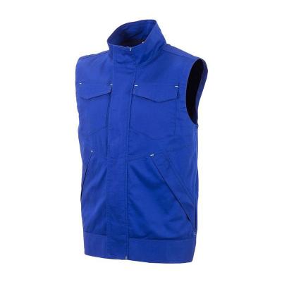 China Anti-Wrinkle Wholesale Wholesale Sleeveless 100% Polyester Cheap Election Customized Voluntary Logo Work Vests For Activity Vests for sale