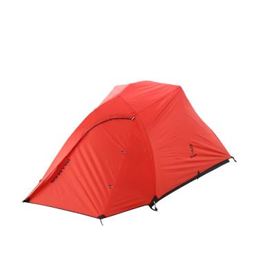 China Tianping 2 Camouflage Game Tent / Double Field Outdoor Super Light Double Pole Aluminum Rainproof Camping Tent for sale