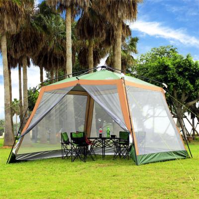 China Full Automatic Thickening Square Mosquito Net Tent Canopy Queen Size Outdoor Mosquito Net for sale