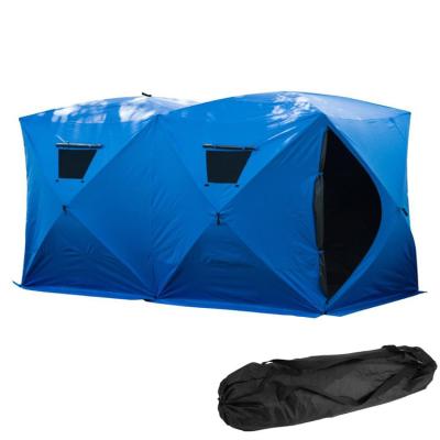 China Camouflage/Field Game Extra Large Ice Fishing Tent 6-8 People Winter Tent Winter Tent 6-8 Persons Single Layer Tent for sale