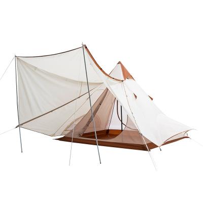 China Camouflage Outdoor Game Roof Top Tent Glamping Camping Tent Waterproof Outdoor Family /Yurt Top Tent Field for sale