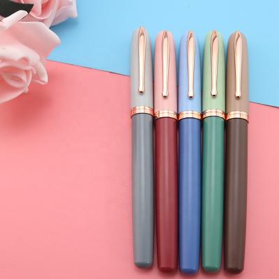 China Daily Use Daily Use Ink for Fountain Fountain Pen with Gold Clip and Custom Logo, Cute Color Pen, School Pen for sale