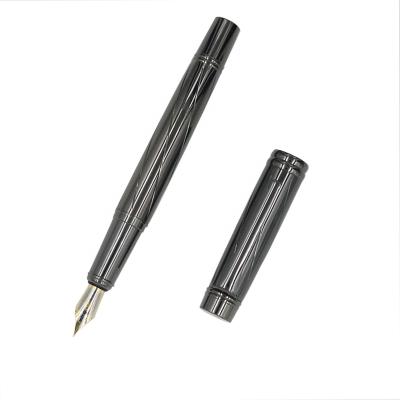 China OEM Logo Fountain Pens First Luxury Luxury Heavy Fountain Pen Gifts Big Ink for sale