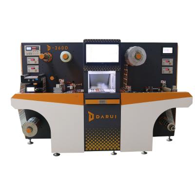 China DARUI D360 Laser CUT Roll To Roll Digital Label Laser Cutting Machine Laser Cutting Label Machine for sale