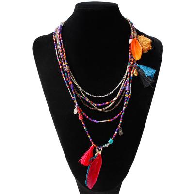 China Other 2021 Multiple Necklace Collar Necklace Sets For Girls for sale