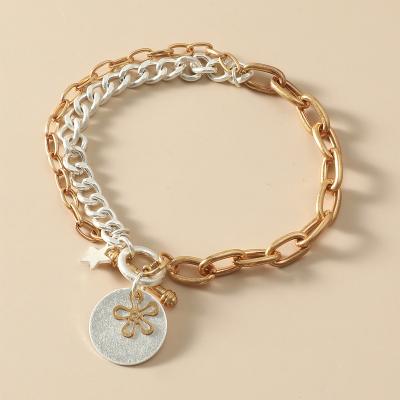 China Other European and American fashion flower star chain bracelet manufacturers for sale