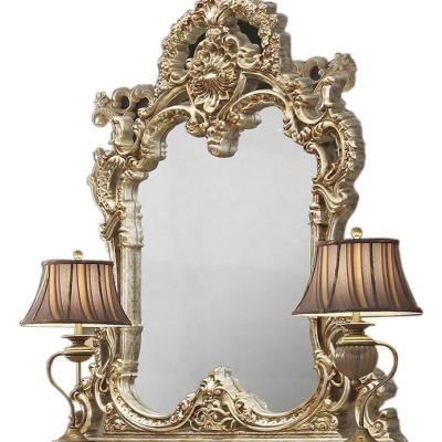 China Luxury EUROPEAN console table and mirror set for sale