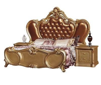 China European King Size Bedroom Set Classic European Style for sale