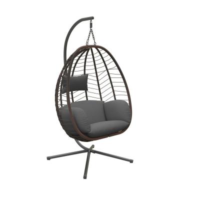 China Waterproof China wholesale chair outdoor hanging patio swing chair hanging chair for sale