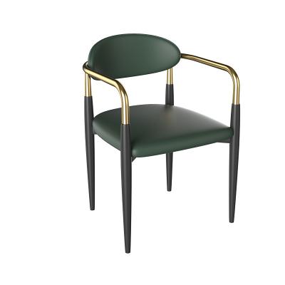 China Light and strong Wholesale high-end light luxury simple home dining back chair negotiation nail chair makeup chair for sale