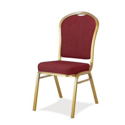 China High-quality Factory wholesale hotel banquet chairs wedding lobby backrest soft cover aluminum chairs conference restaurant wedding chairs for sale