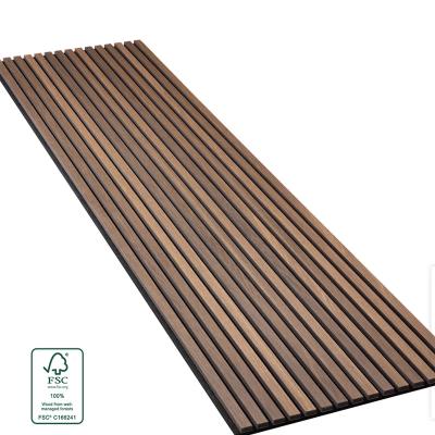 China Contemporary custom akupanel wood slat acoustic panels for walls slat panels woodupp akupanel akupanel for sale