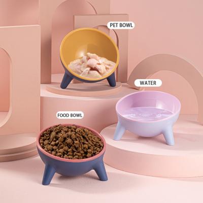 China Pet Cervical Bowl Dog Cat Food Bowl Feeding Pad Pet Cervical Bowl Dog Bowl Cat Drinking Supplies for sale