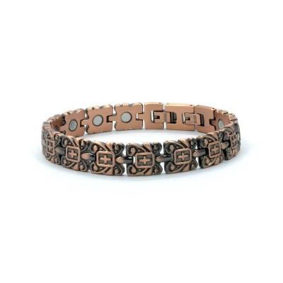 China Winfavour Environment Friendly Wholesale Copper Magnetic Arthritis Bracelets For Adult for sale