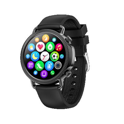 China Latest V25 Smart Watch Waterproof Smart Watch 1.28inch Round Touch Wifi Full Wristband Smartwatch for sale