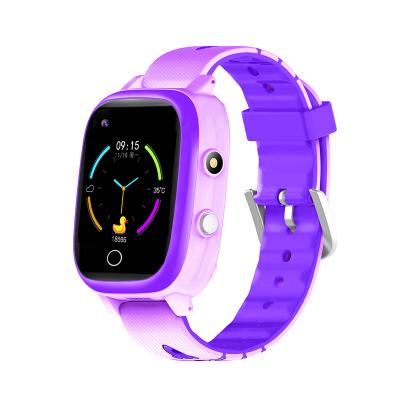 China Dual SIM Card GPS Tracking Child Care 4G Phone Smart Watch T5S With SOS Button Voice Chat Anti Lost Kids Smartwatch for sale