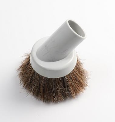 China Car dusting brush for vacuum cleaner parts with horse hair fit 32mm connector for sale