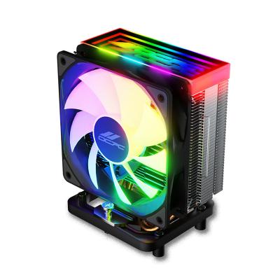 China New OEM PC Cabinet Case Tower 120Mm Cooling Fan Head Main CPU 120Mm RGB Cooling Convenient Working 1200RPM AURA Sync For MSI AMD and Intel for sale