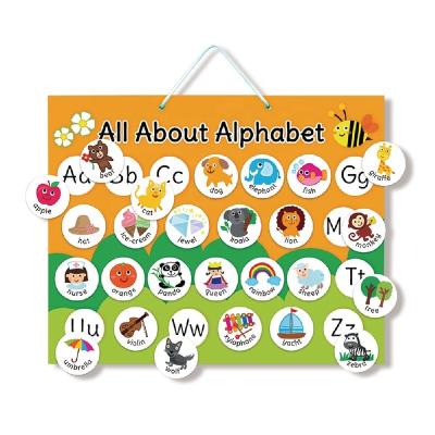 China Magnetics ODM High Quality Learning Wall Hanging Colorful All About Alphabet ABC Magnetic Board for sale