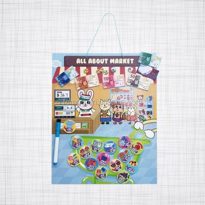 China Customized Teaching Instructive Teaching Resources Hanging Food / Drinks Multicolor Magnetic Board for sale