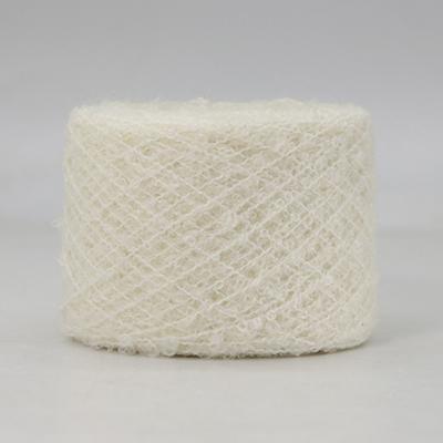 China Recycled Mohair 1/7.5NM Loop Thread 57% 10% Wool 10% Acrylic Mohair 3% Nylon 20% Spandex for sale