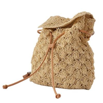 China Lady Hot Sale Women Summer Beach Natural Straw Bag Vacation for sale