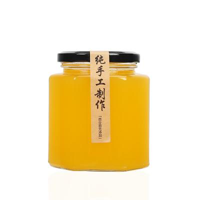 China Household products price cheap high quality virgin honey glass bottle glass jars for sale