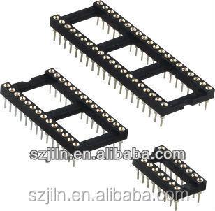 China PCB Connector 2.54mm IC Socket Dip Or SMT Quick Type for sale