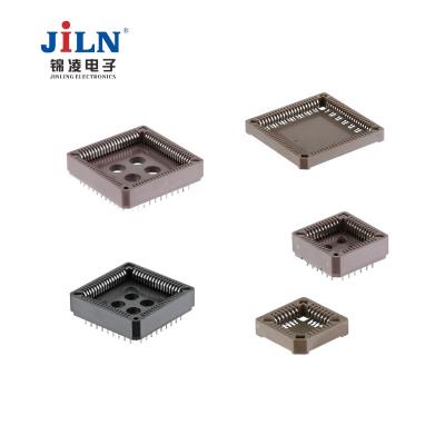 China Polyester (UL94v-0) /Standard: PPS plcc socket smt type 20 28 32 44 52 68 84 pin wholesale for sale