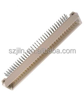 China DIN41612 PCB Connector For 2x16 16 32 Pin Male Female CE ROHS LL1040-3 for sale