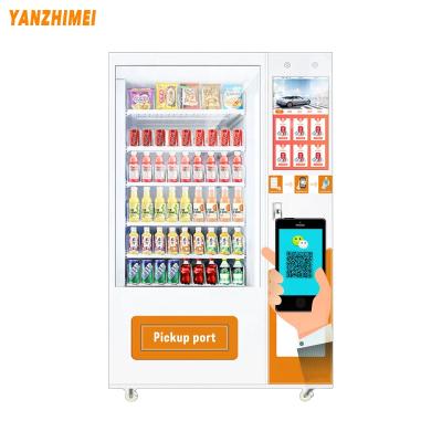 China Hotel Subway Station Shopping Mall Beverage Vending Machine Smart Snack Store Combo Selling Vending Machine For Sale for sale