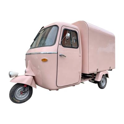 China Best Piaggio Electric Food Van Truck Kiosk For Sale Street Food Truck Pancake Truck Monkey Tuk Tuk Vegetable Processing Plant for sale