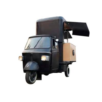 China 50 Mobile Vegetable Processing Plant Electric Tuk Tuk Food Truck Food Truck Piaggio Monkey Espresso Trailer Coffee Kiosk Cart For Sale for sale